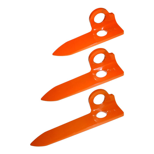 Medium hardened knifeblades